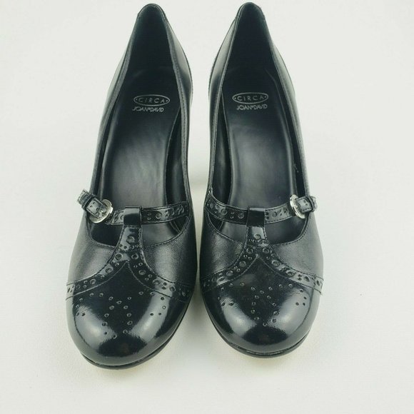Circa Joan David Leather Maryjane Round Toe Heel - Picture 3 of 11